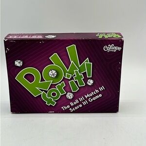 Roll for It! dice game for 2–4 players ages 8+